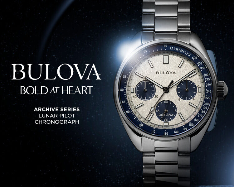 Bulova watch lunar pilot online chronograph